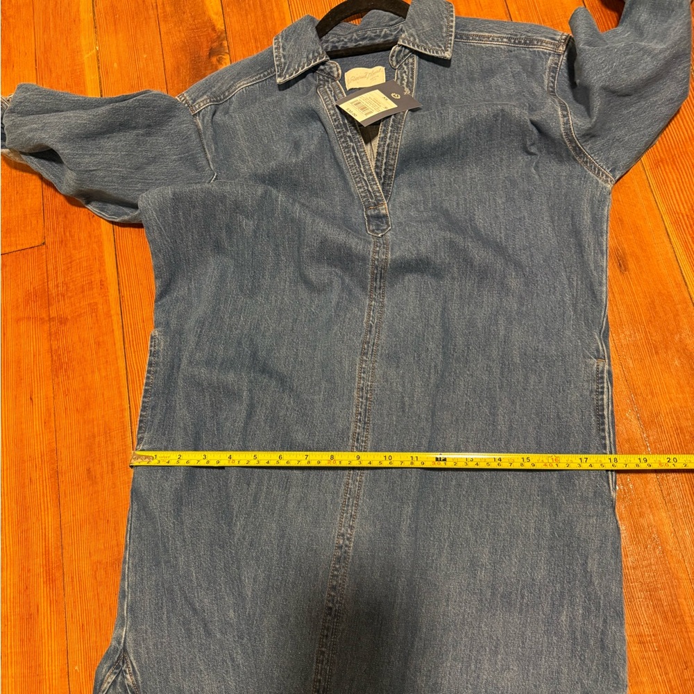 Universal Thread Blue Denim Dress Jacket - Picture 7 of 8